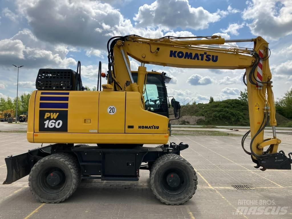 Komatsu PW 160-11 E0 Колісні екскаватори