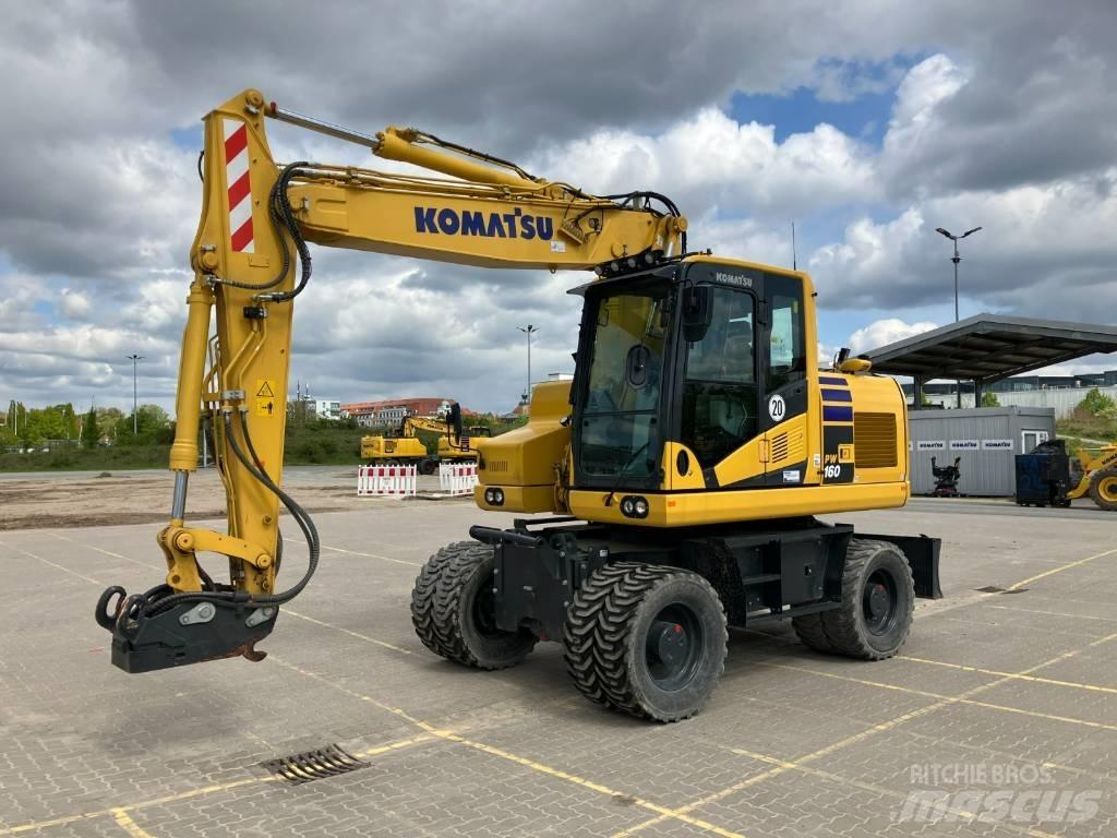 Komatsu PW 160-11 E0 Колісні екскаватори