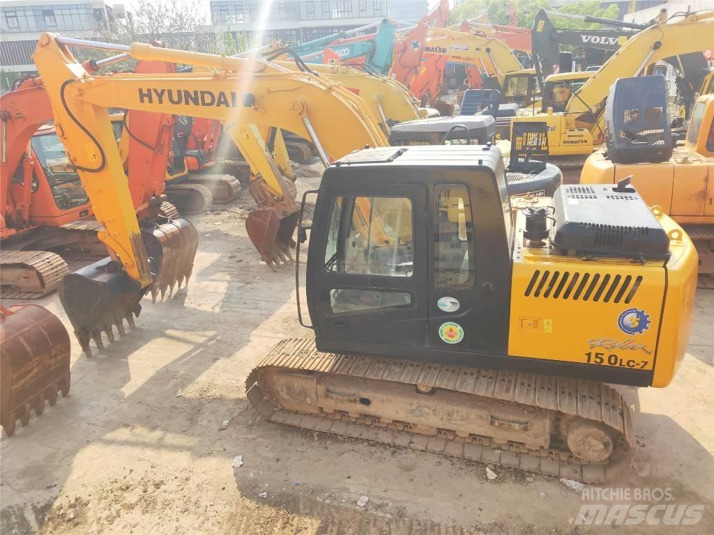 Hyundai R150LC-7 Гусеничні екскаватори