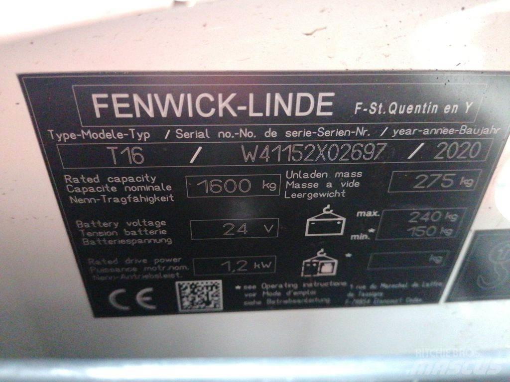 Linde T16 Штабелери