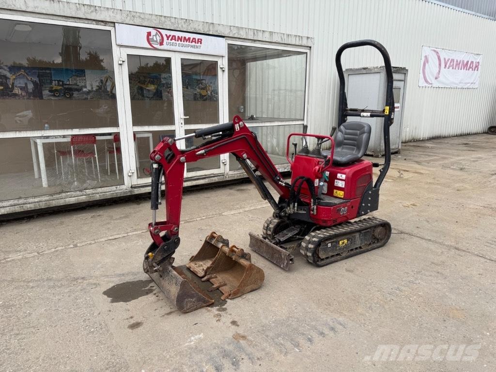 Yanmar SV08 (1E097) Міні-екскаватори < 7т