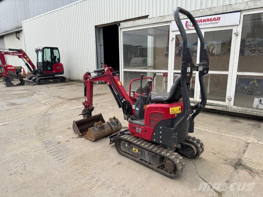 Yanmar SV08 (1E097) Міні-екскаватори < 7т