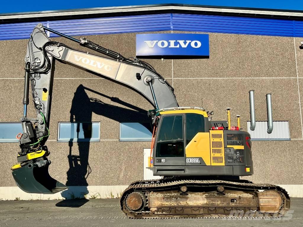 Volvo ECR 355 E Гусеничні екскаватори