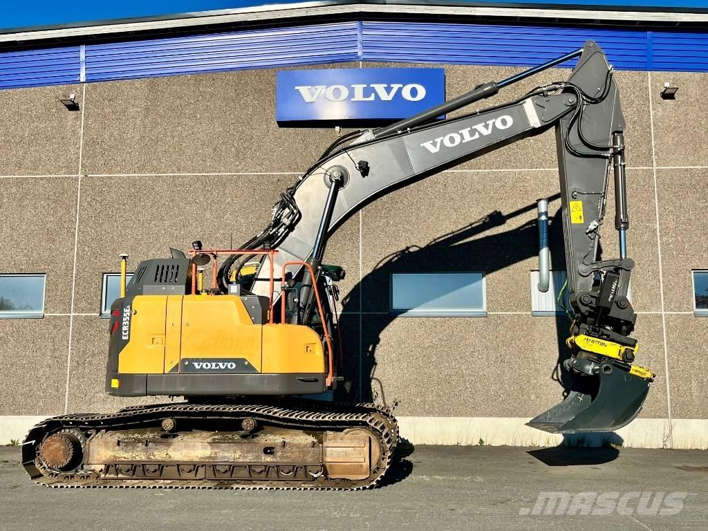 Volvo ECR 355 E Гусеничні екскаватори