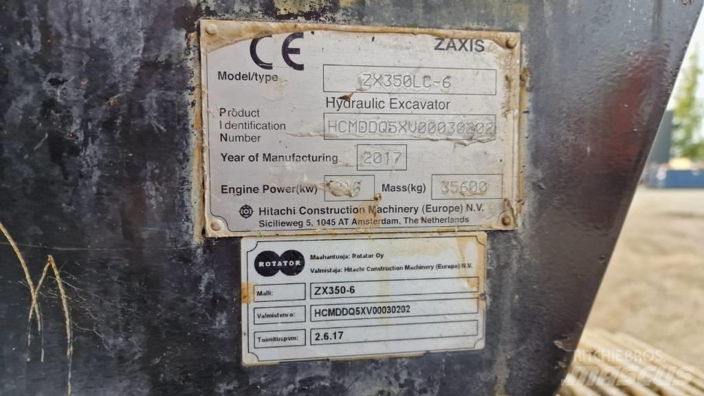 Hitachi ZX 350 LC-6 Гусеничні екскаватори