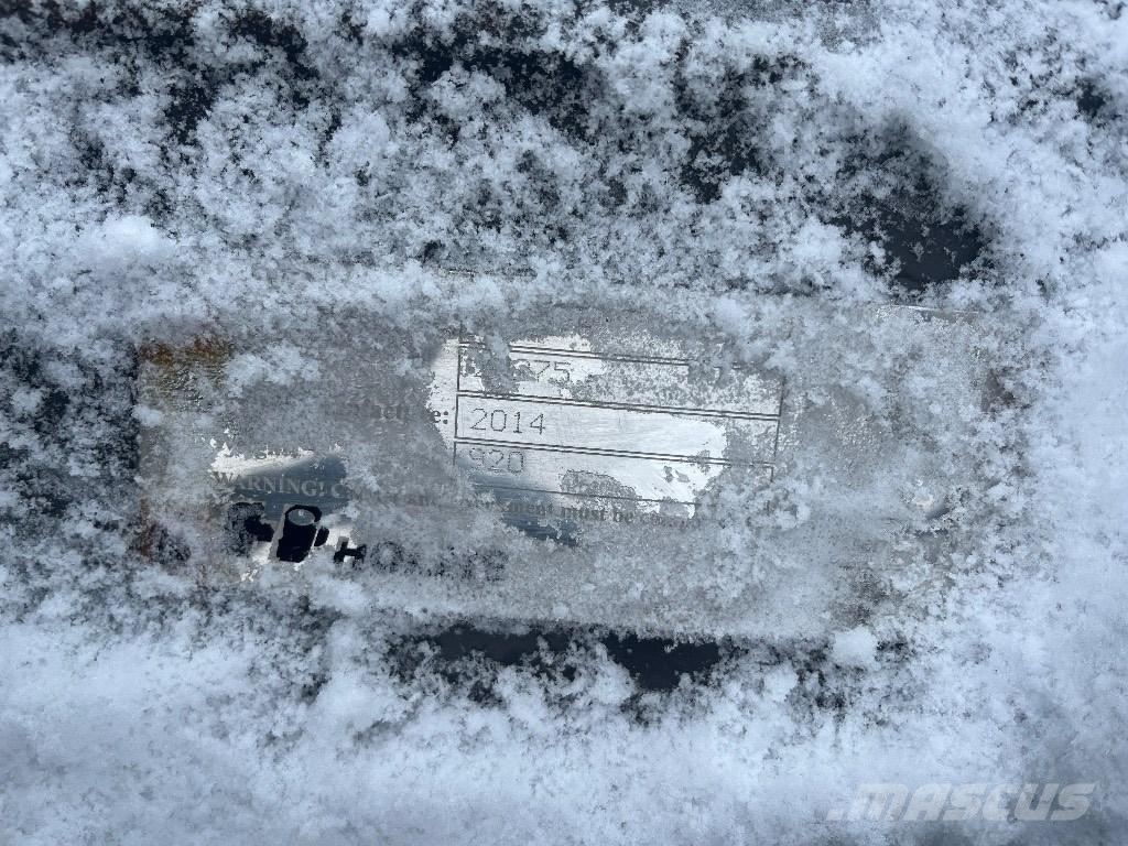 Holms PV-280 vikplog Снігозбиральні машини