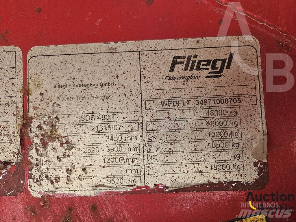 Fliegl SDS 480 T Тентовані напівпричепи