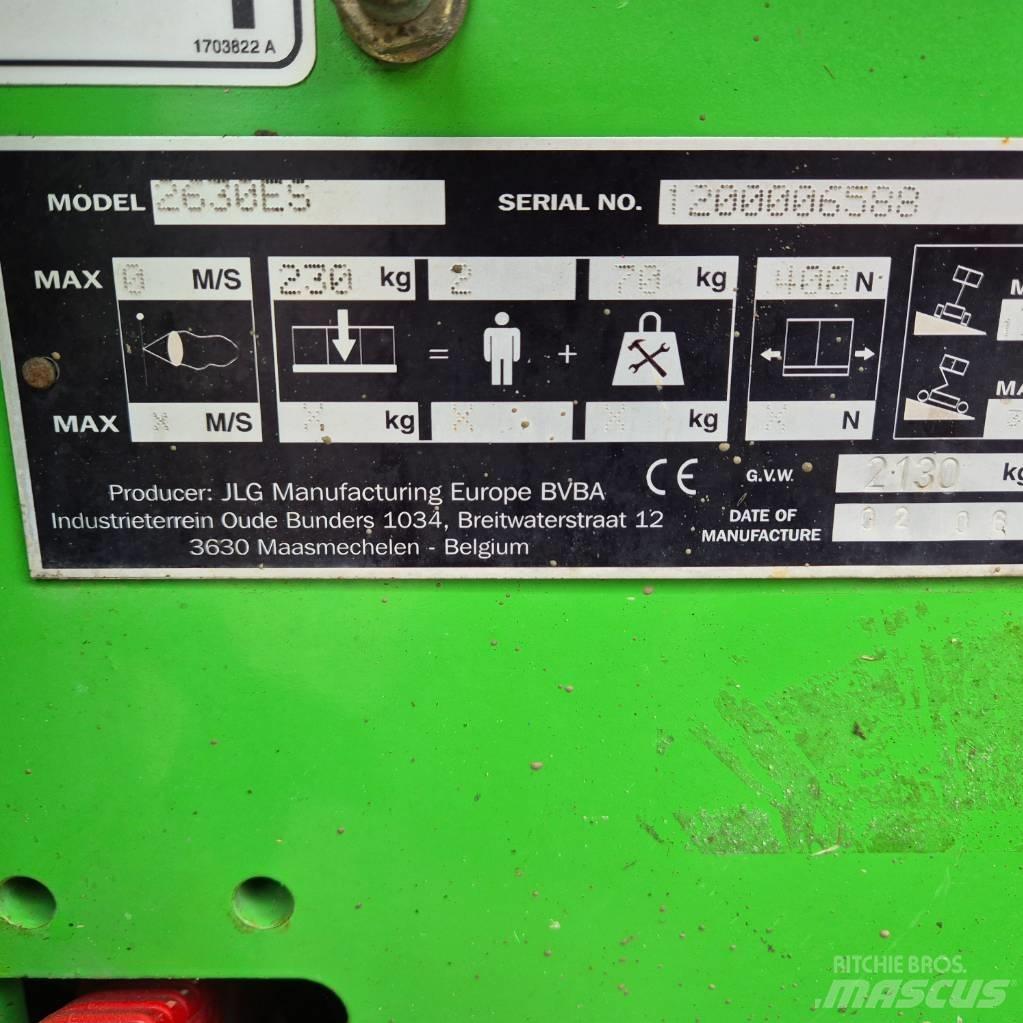 JLG 2630 ES Підйомники-ножиці