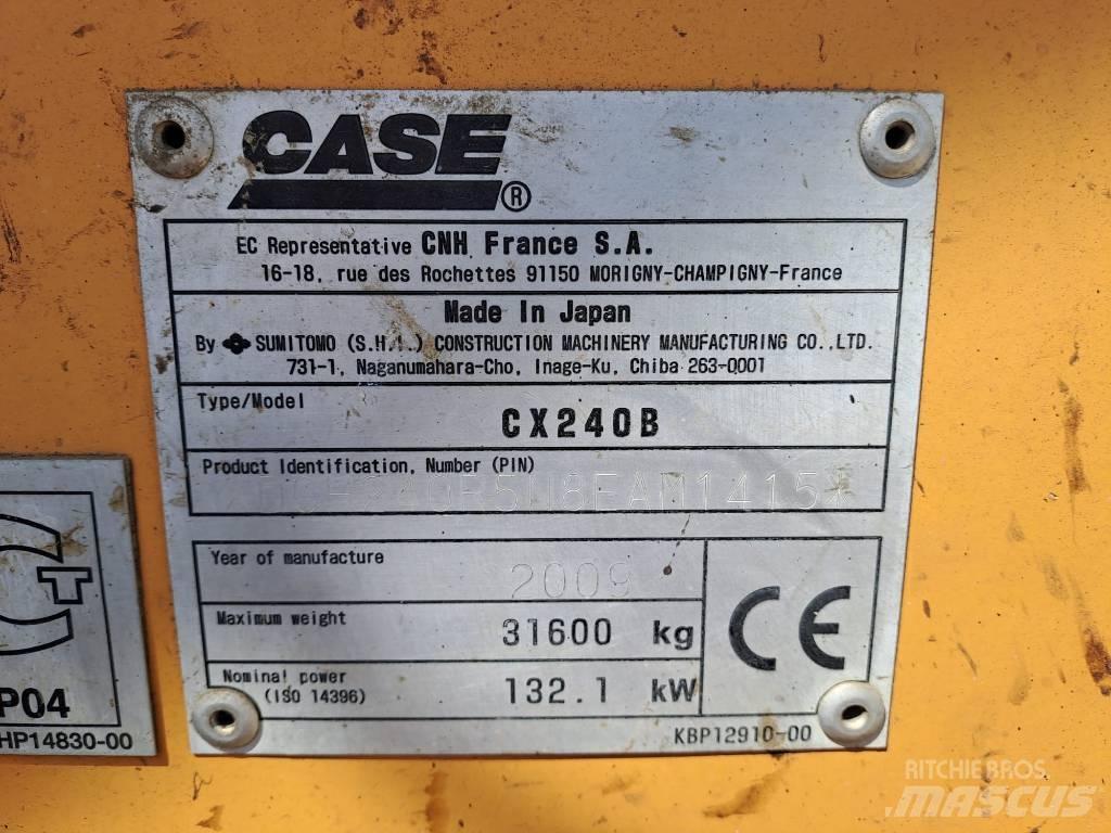 CASE CX 240 B MH Перевантажувачі металобрухту/промислові навантажувачі