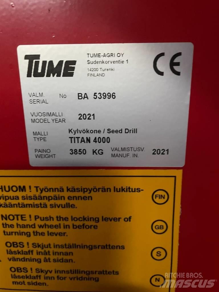 Tume Titan 4000 Комбіновані сівалки