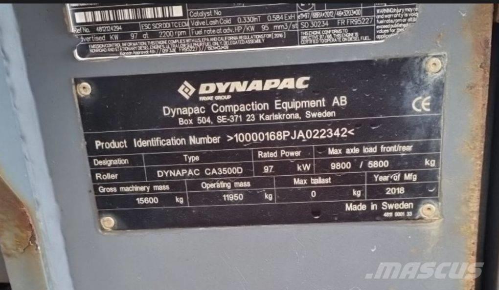 Dynapack CA3500D Грунтові котки