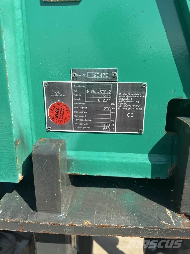 ABI MDBA 4500-2 Свердла