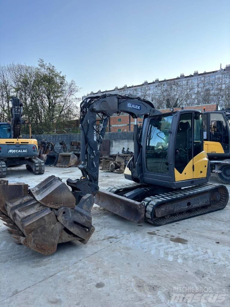 Mecalac 8 M CR Середні екскаватори 7т. - 12т.