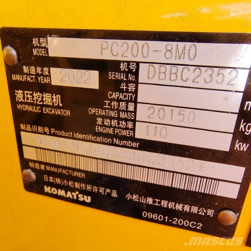 Komatsu PC 200 Гусеничні екскаватори