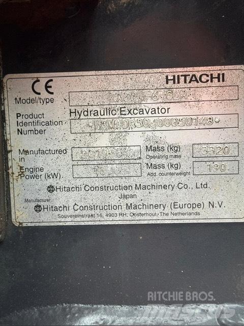 Hitachi ZX 33 U-6 Міні-екскаватори < 7т