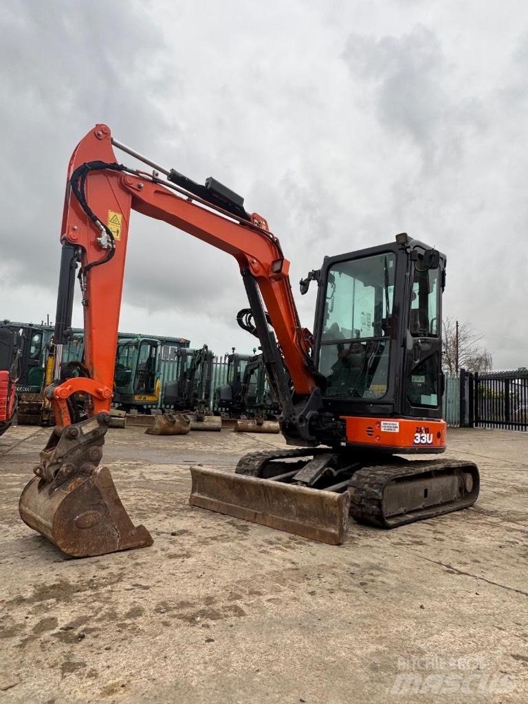 Hitachi ZX 33 U-6 Міні-екскаватори < 7т