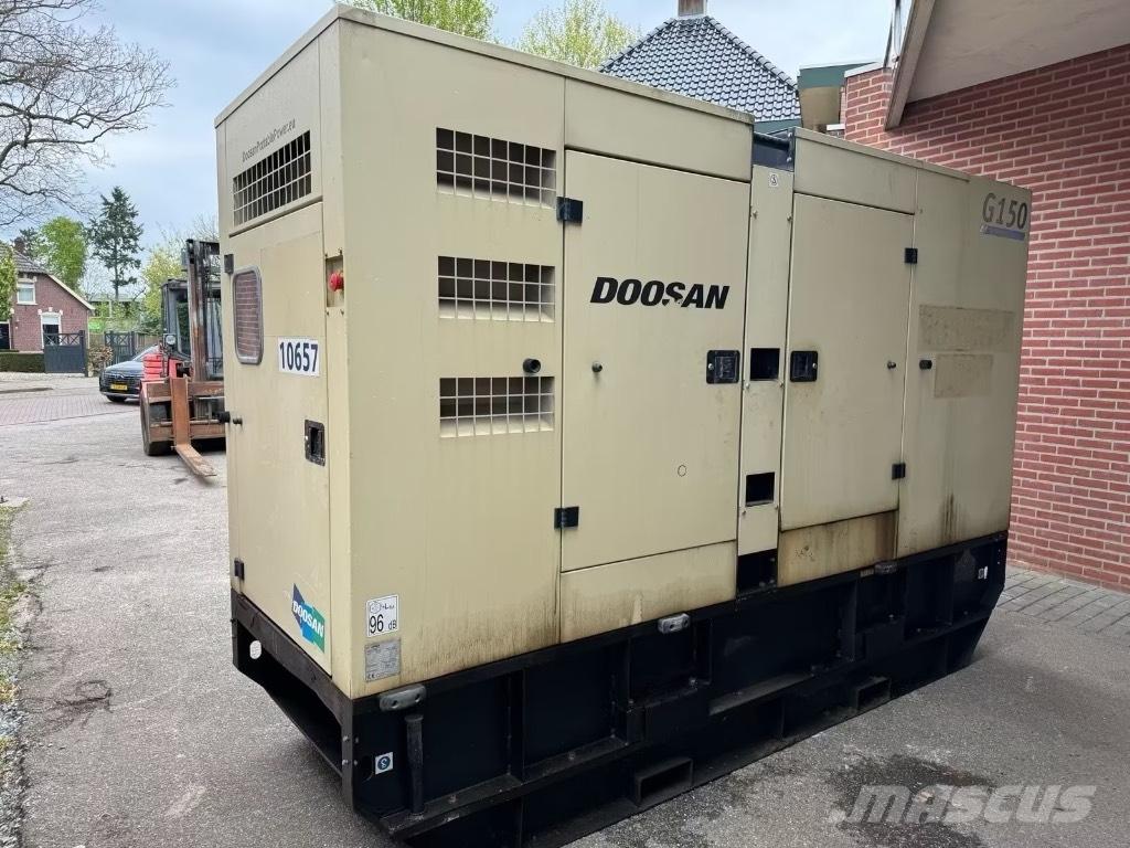 Doosan 150 KVA Дизельні генератори