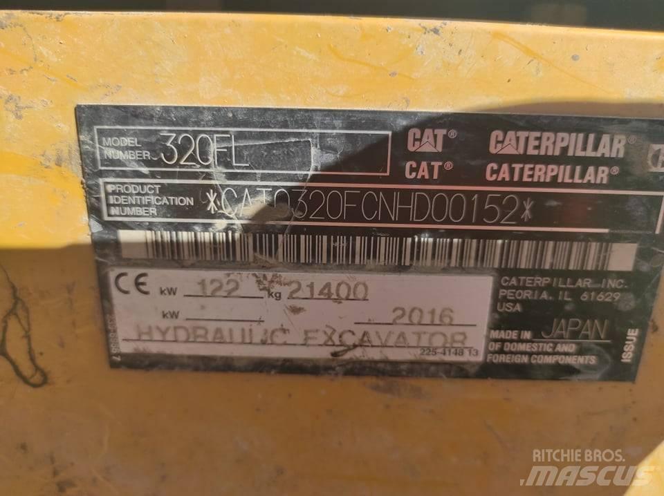 CAT 320 FL 3D Гусеничні екскаватори