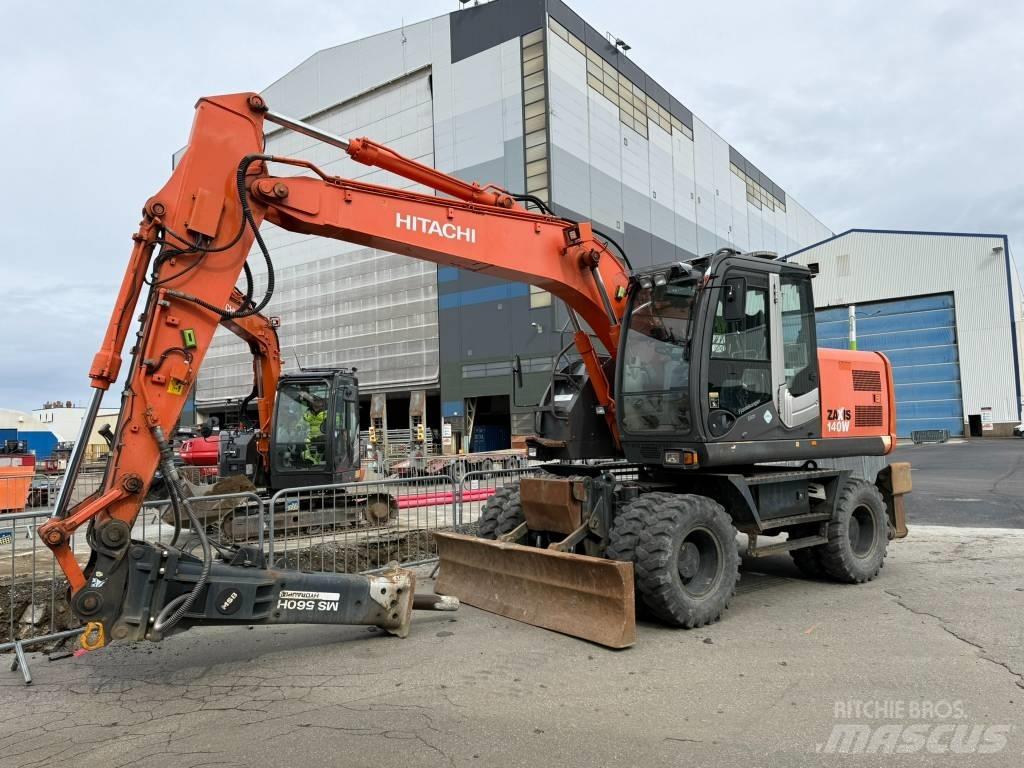 Hitachi ZX 140 W-3 Колісні екскаватори