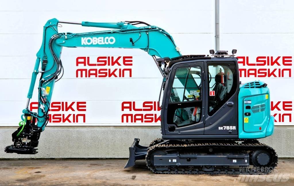 Kobelco SK75 SR-7 Гусеничні екскаватори