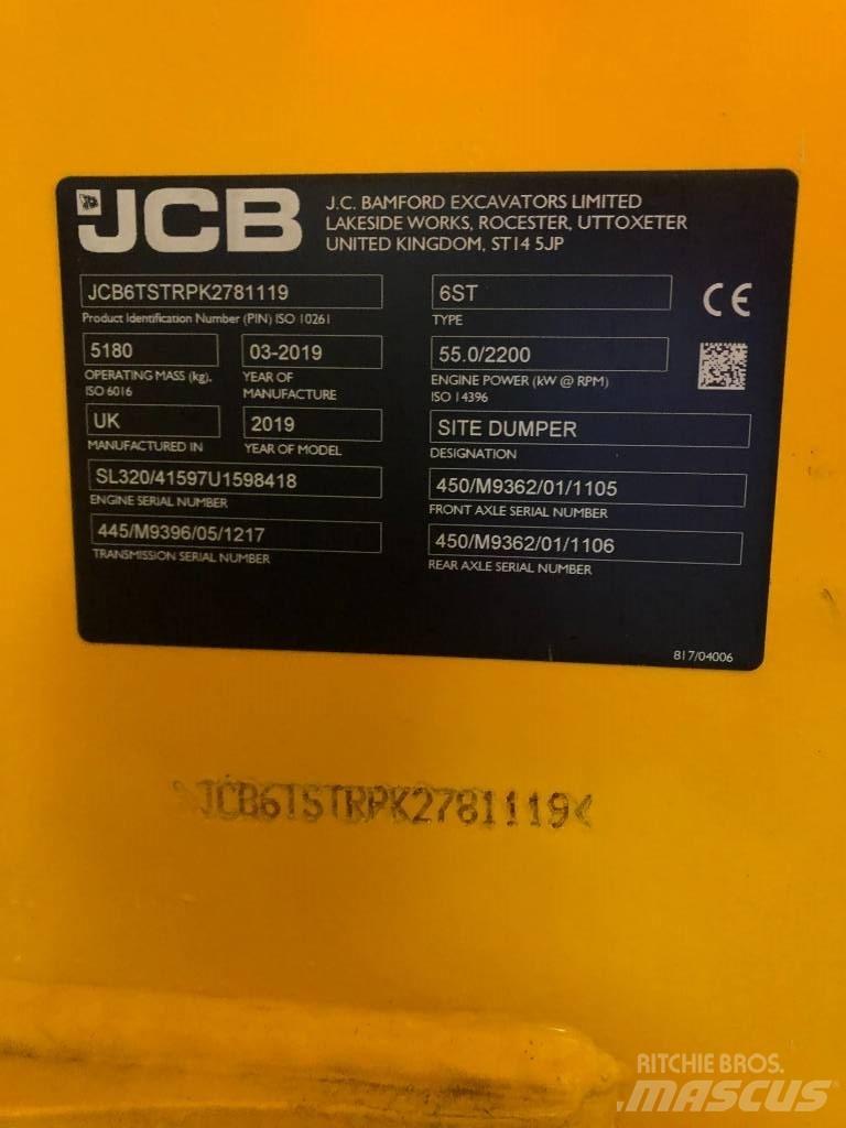 JCB 6 ST Міні самоскиди