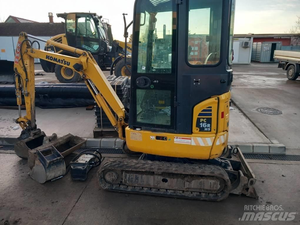 Komatsu PC 16 R-3HS Міні-екскаватори < 7т