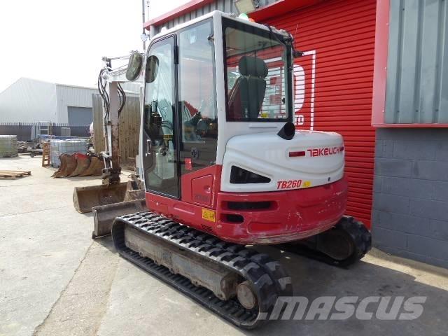 Takeuchi TB 260 Міні-екскаватори < 7т