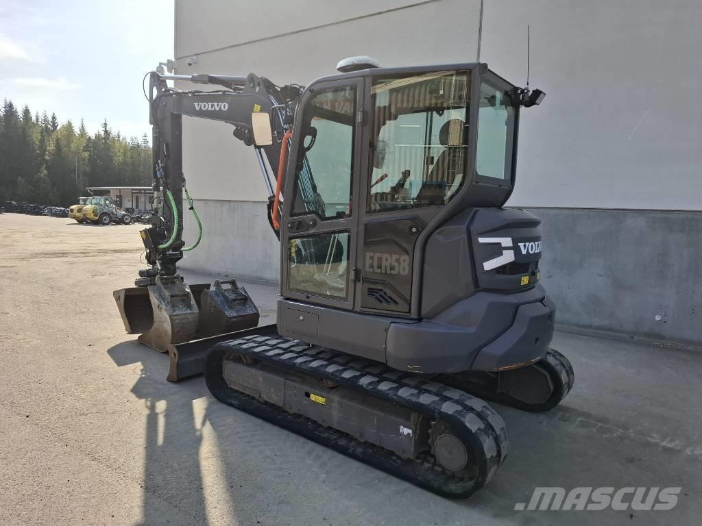 Volvo ECR 58 F Міні-екскаватори < 7т