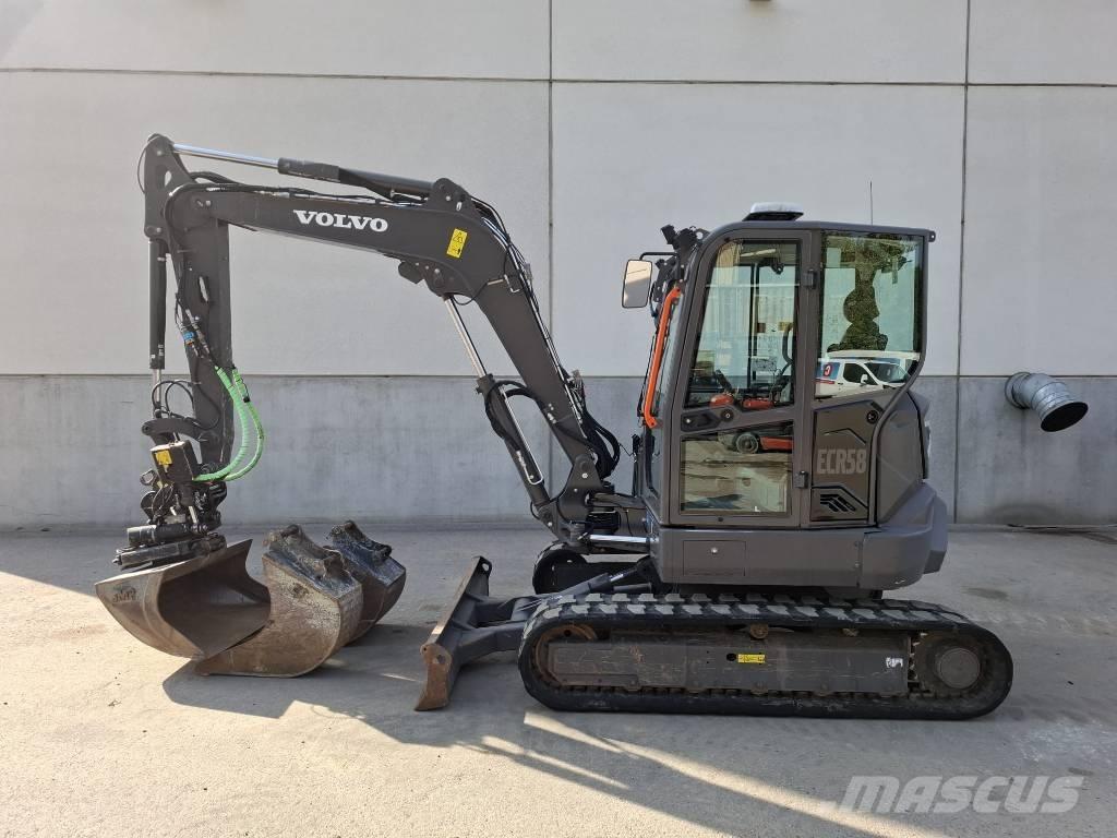 Volvo ECR 58 F Міні-екскаватори < 7т