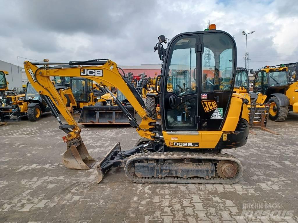 JCB 8026 CTS Міні-екскаватори < 7т