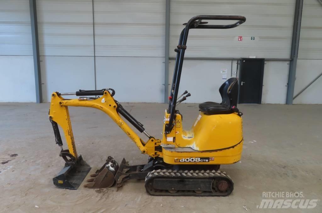 JCB 8008 Міні-екскаватори < 7т