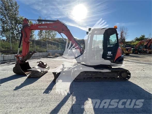 Kubota KX080-4 Гусеничні екскаватори