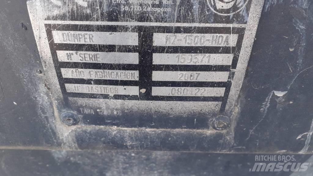 Mz Imer MZ-1500-HDA Міні самоскиди