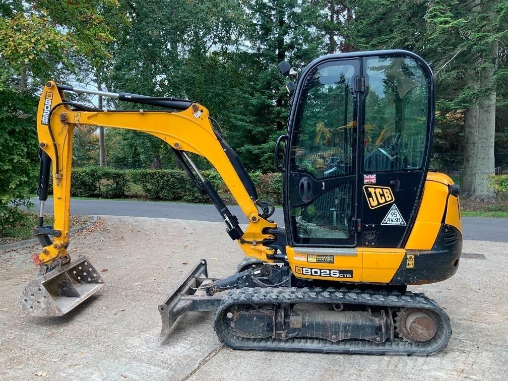 JCB 8026 CTS Міні-екскаватори < 7т