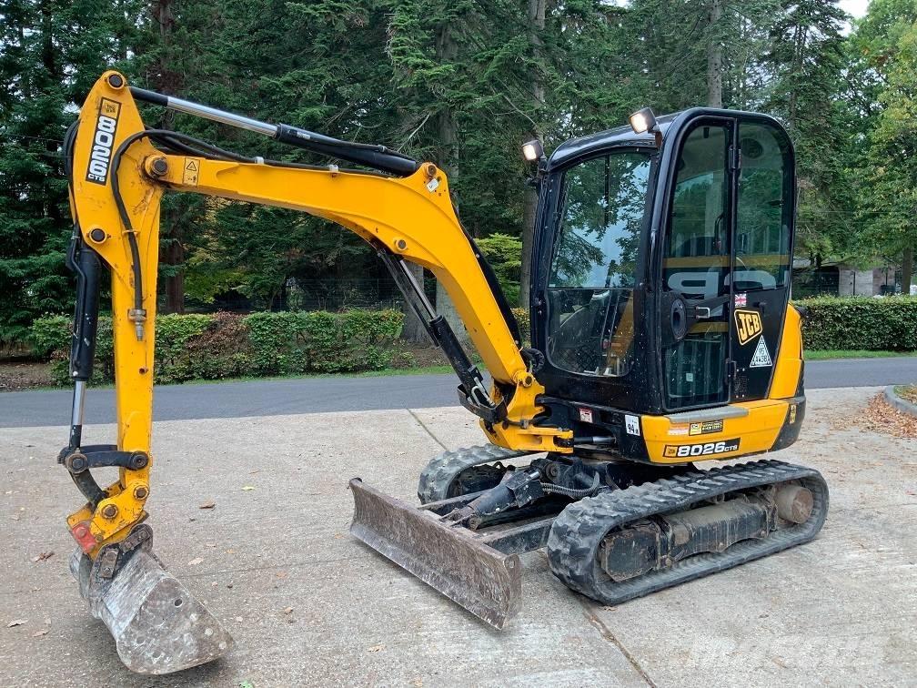 JCB 8026 CTS Міні-екскаватори < 7т