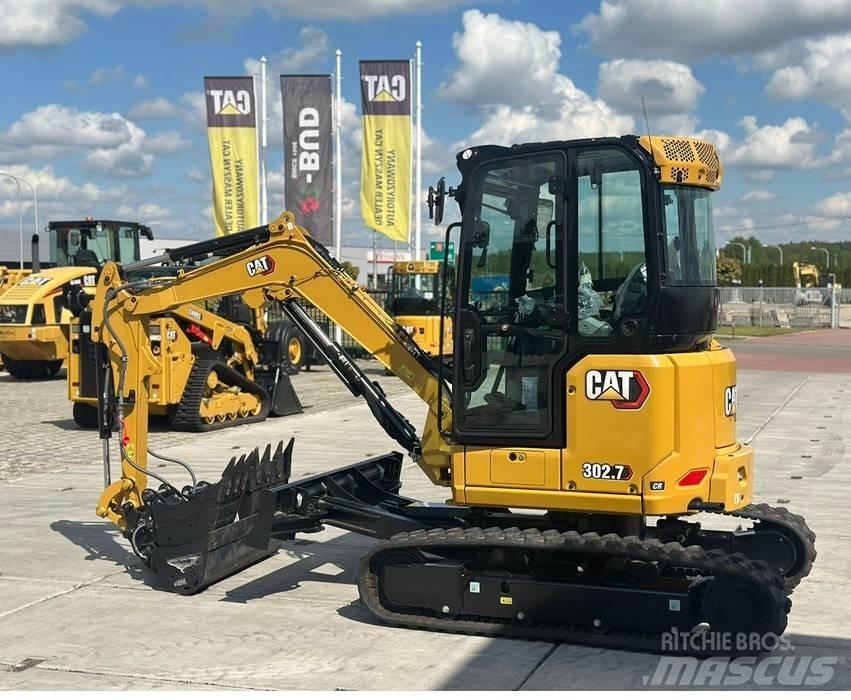 CAT 302.7 CR Міні-екскаватори < 7т