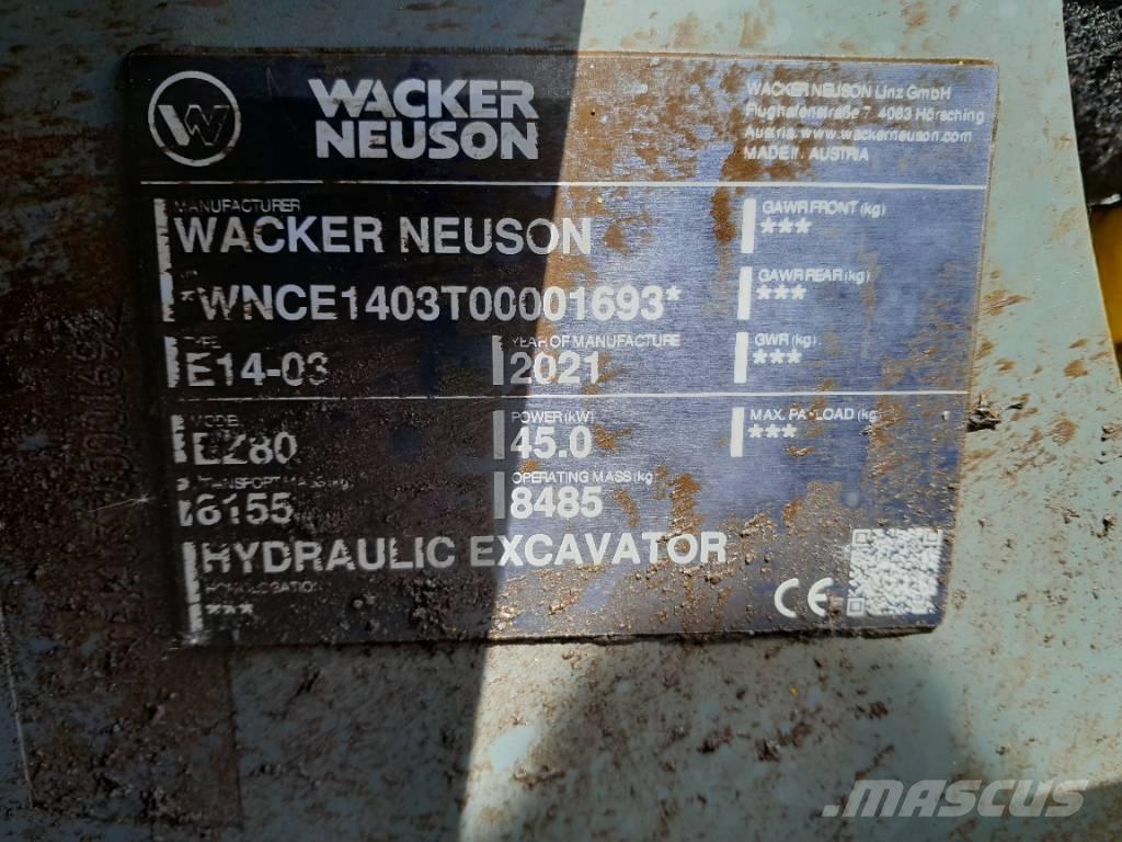 Wacker Neuson EZ 80 Гусеничні екскаватори