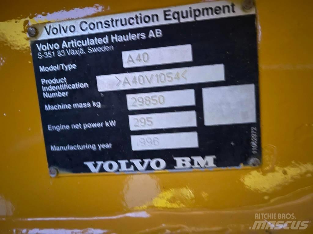Volvo A40C Зчленовані самоскиди