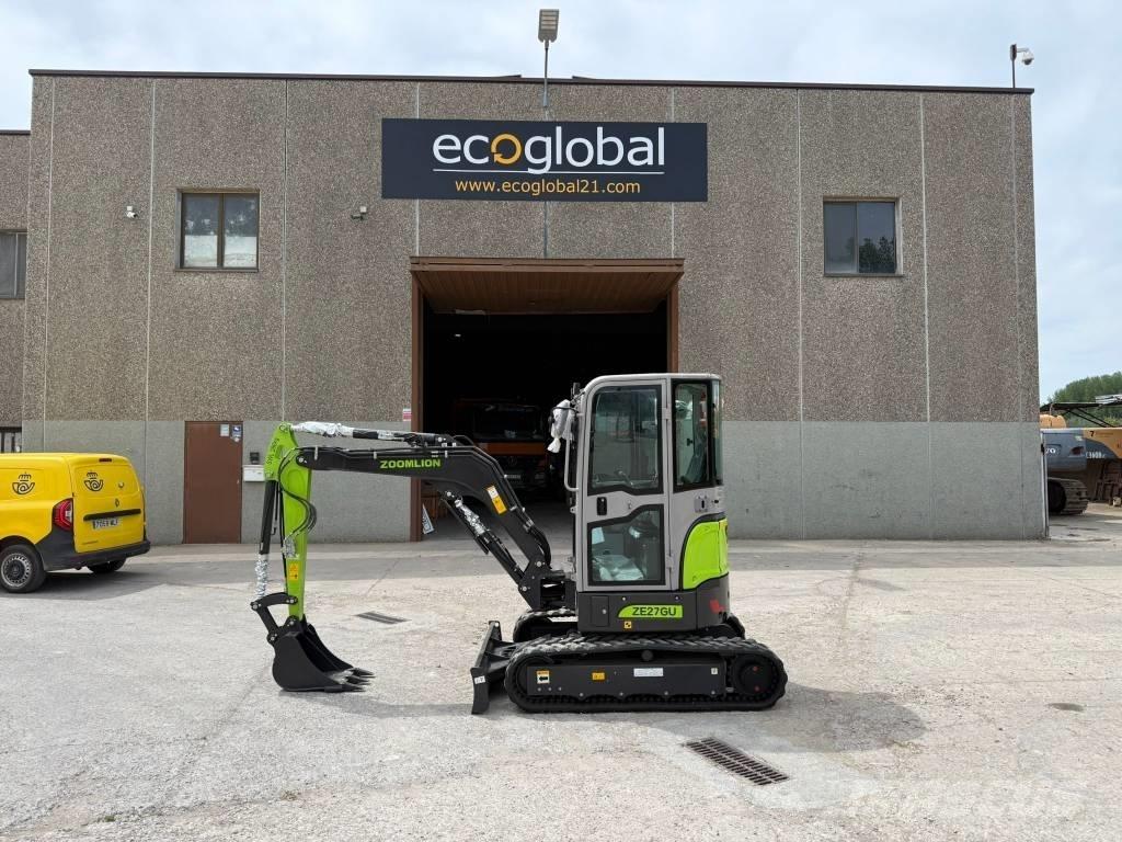 Zoomlion ZE27 GU Міні-екскаватори < 7т