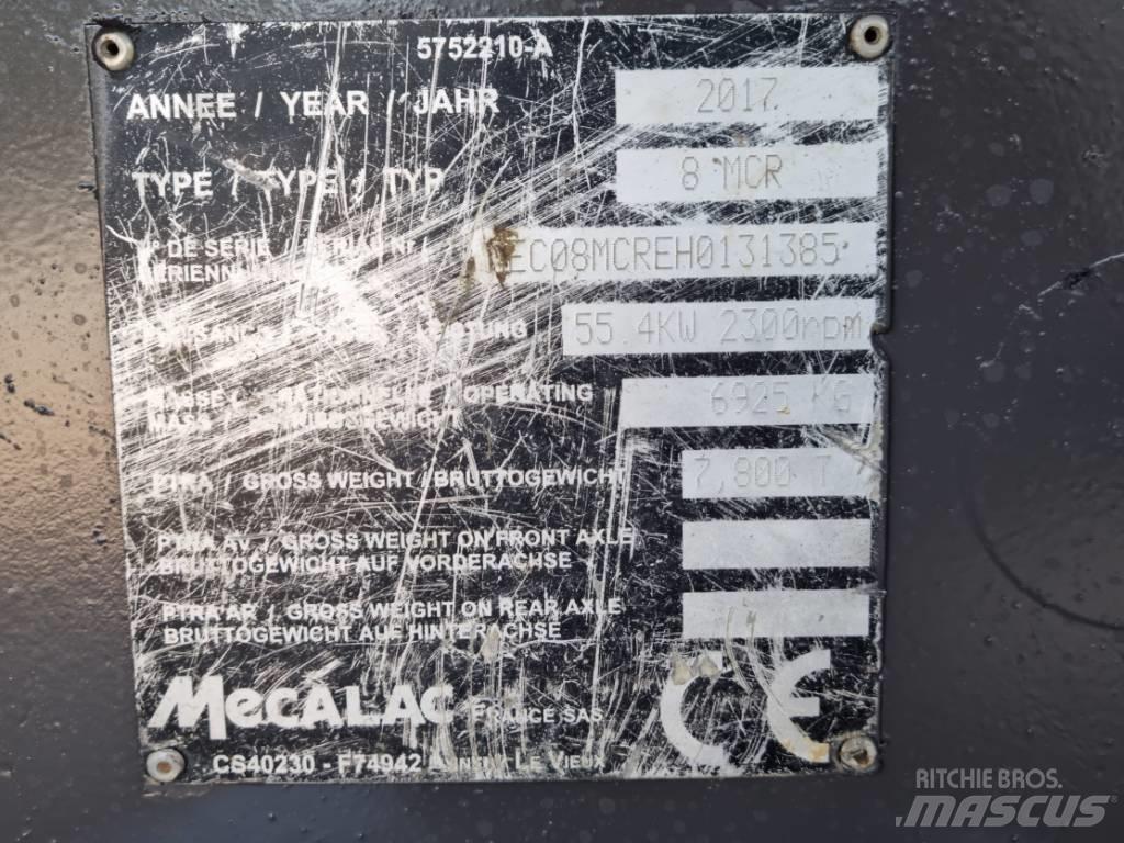 Mecalac 8 M CR Середні екскаватори 7т. - 12т.