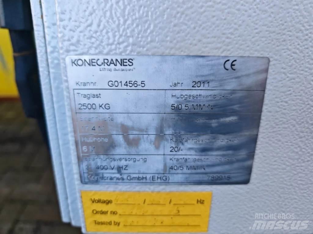 Konecranes 2.5 Ton Мостові і козлові крани