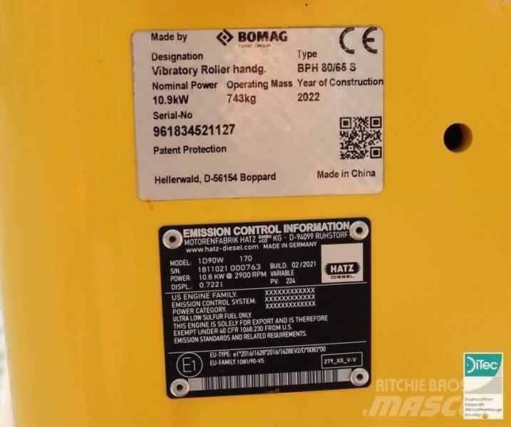 Bomag BPH 80/65 S Віброплити та вібротрамбовки