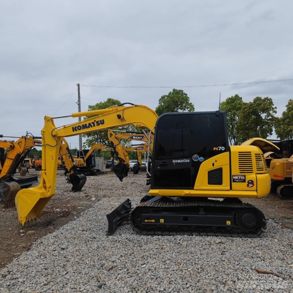Komatsu PC 70 Міні-екскаватори < 7т