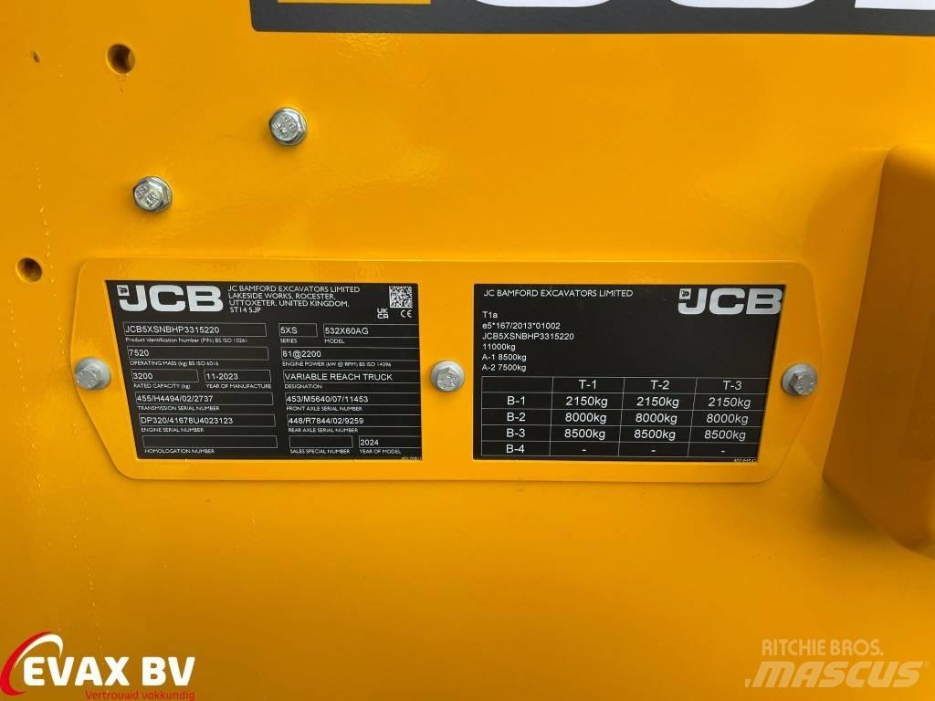 JCB 532-60 Телескопічний навантажувач