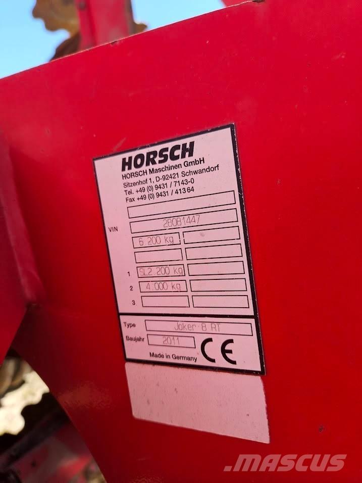 Horsch Joker 8 RT Дискові борони