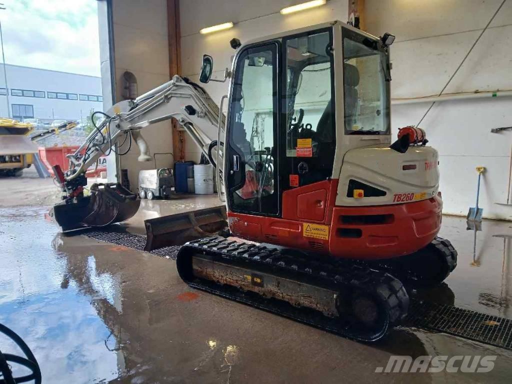 Takeuchi TB 260 Міні-екскаватори < 7т