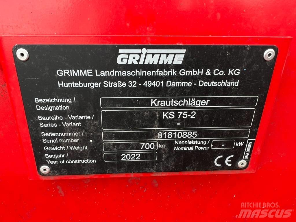 Grimme KS 75-2 видаляють бадилля