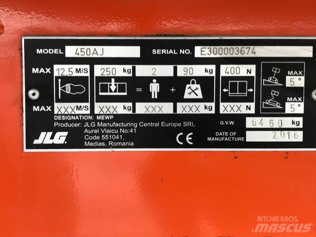 JLG 450 AJ Колінчаті підйомники