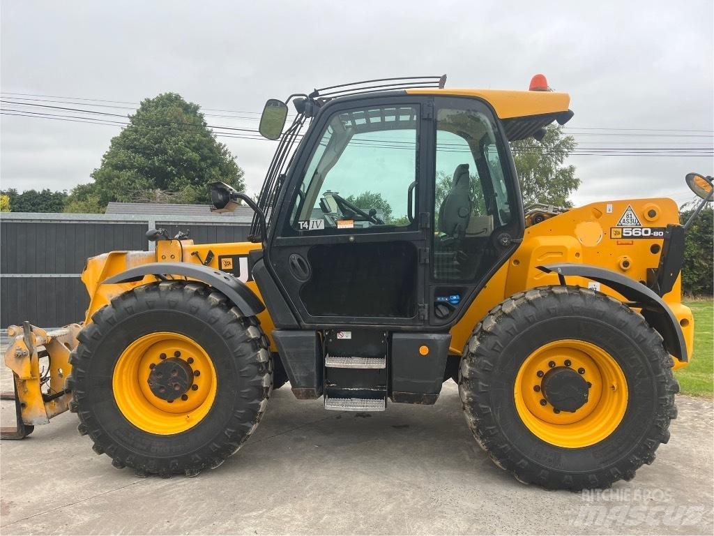 JCB 560-80 Телескопічні навантажувачі