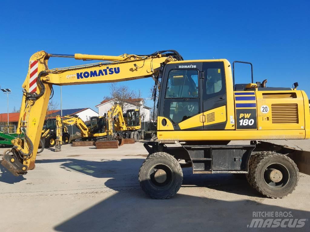 Komatsu PW180-11 Колісні екскаватори